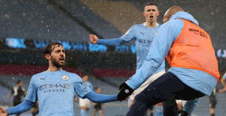 英超-曼城主场2-0力克阿斯顿维拉 B席世界波京多安点射