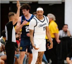 NBA夏联-米勒36+5 斯特劳瑟25+5 快船88-78力克掘金