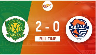 中超-国安2-0完胜青岛海牛 阿代米姜祥佑破门新援阿布雷乌送助攻