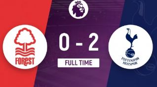 英超-十人热刺2-0完胜森林 比苏马直红库卢传射理查利森破门