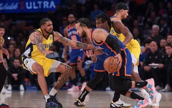 NBA季后赛-布伦森44+7西亚卡姆22分 尼克斯赢下天王山3-2步行者