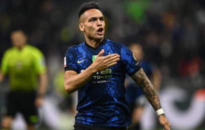 意杯-国米3-0完胜AC米兰晋级决赛 劳塔罗双响戈森斯建功