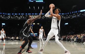 NBA-文班21分克拉克斯顿两双 托马斯25分 篮网123-103大胜马刺