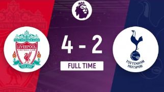 英超-利物浦4-2热刺距榜首5分 萨拉赫加克波埃利奥特传射