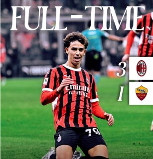意杯-AC米兰3-1罗马进意杯4强 特奥两度助攻亚伯拉罕 菲利克斯首秀破门