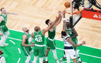NBA季后赛-凯尔特人4-1夺总冠军！塔图姆31+8+11 布朗21+8 东契奇28+12+5