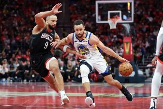火箭91-90反杀勇士进NBA杯四强 库里19+5 太子命中制胜罚球