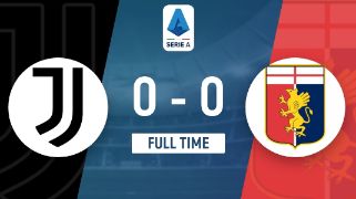 意甲-尤文0-0热那亚 弗拉霍维奇复出染红尤文仅2射正
