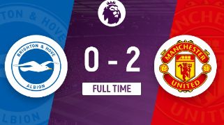 英超收官-曼联2-0终结对布莱顿4连败，第8收官创队史英超最差排名