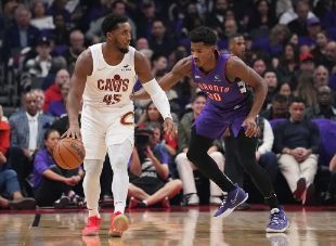 NBA-米切尔21分 莫布里25+8 巴恩斯14中3 骑士大胜猛龙迎开门红