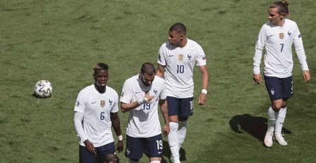 欧洲杯-F组-爆冷了!格里兹曼破门 法国1-1遭匈牙利逼平