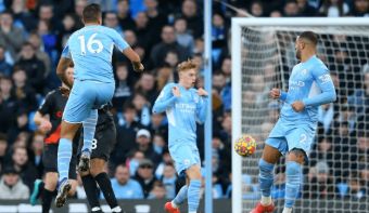英超-斯特林破门罗德里无解世界波 曼城3-0埃弗顿