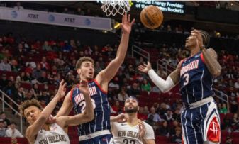 NBA-莺歌空砍31分难救主 小贾巴里-史密斯三分绝杀 火箭114-112胜鹈鹕