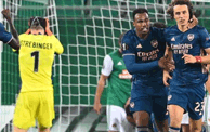 欧联-阿森纳2-1战胜维也纳快速 莱诺送礼路易斯美羊羊破门