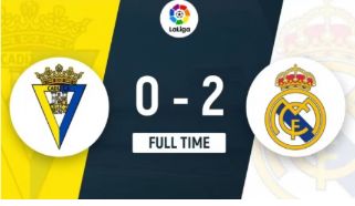 西甲-皇马2-0完胜加的斯 纳乔远射破僵阿森西奥建功本泽马2中框