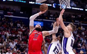 鹈鹕105-98横扫国王闯进季后赛 英格拉姆24+6+6 锡安缺阵
