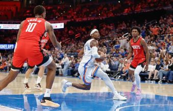 NBA季前赛-火箭加时122-113逆转雷霆 申京17+9亚历山大15分 格林12分