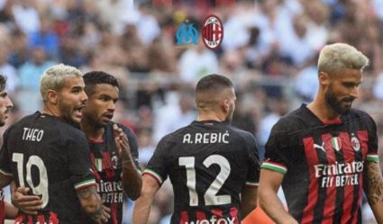 热身赛-梅西亚斯传射吉鲁连续3场破门 AC米兰2-0完胜马赛