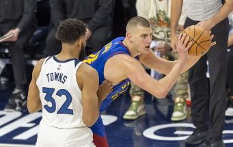 NBA季后赛-约基奇24+14+9爱德华兹19分 穆雷24分掘金 掘金117-90胜森林狼1-2