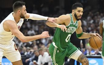 NBA季后赛-双探花合砍60分加兰30+7 米切尔缺阵骑士1-3绿军