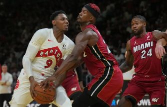 热火121-111击败猛龙 巴特勒26分 巴恩斯三双 希罗23分