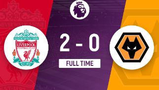 英超收官-利物浦2-0狼队列英超第3 渣叔完美告别红军八年半生涯