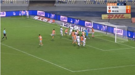 中超-深圳队2-1逆转河北送其14连败 郜林双响+100球