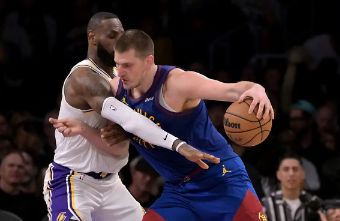 NBA-詹姆斯四万分之夜空砍26+9 约基奇35+10掘金124-114战胜湖人