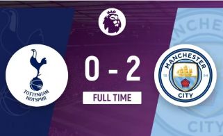 英超-曼城2-0热刺领先枪手2分 哈兰德双响