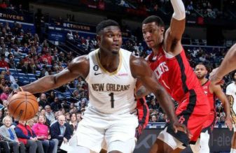 NBA-锡安26+6杰伦-格林空砍33+6 鹈鹕119-106击落火箭避连败