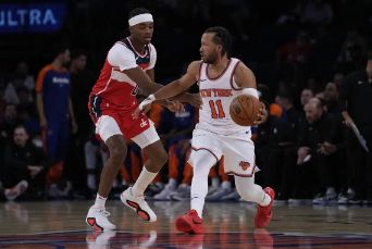 NBA季前赛-唐斯25+12 布伦森23分 普尔13中4 尼克斯117-94轻取奇才