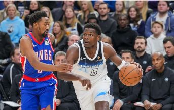 国王战胜森林狼结束4连败 爱德华兹29分 萨博尼斯27+12