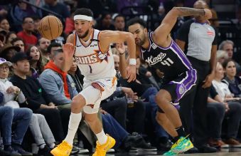 太阳104-127不敌国王 福克斯29+10 布克18分 KD比尔缺阵