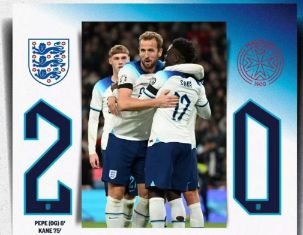 欧预赛-英格兰2-0完胜马耳他锁定头名 凯恩破门福登造乌龙