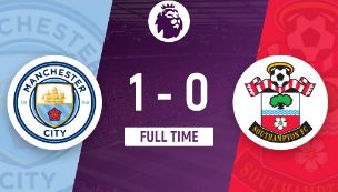 英超-曼城1-0南安普顿 哈兰德连场高难度破门努内斯助攻