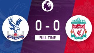 英超-水晶宫0-0闷平利物浦 萨拉赫击中横梁!加克波错失良机