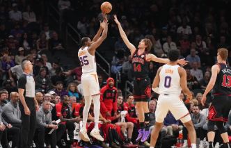 太阳127-121战胜公牛 布克下半场33分 杜兰特26+8 武切维奇24+6