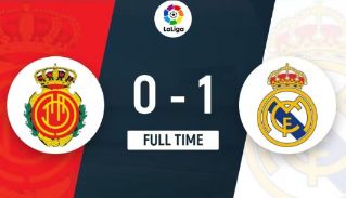 西甲-皇马1-0小胜马洛卡11分领跑 琼阿梅尼超级世界波