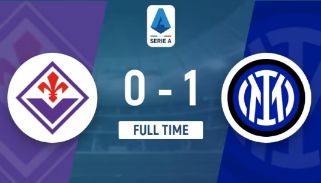 意甲-国米1-0击败佛罗伦萨1分领跑 劳塔罗制胜索默扑点
