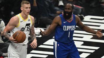 NBA-哈登乔治1节打卡海兰德砍20分 快船主场109-110惜败爵士