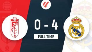 西甲-皇马4-0大胜格拉纳达联赛8连胜 迪亚斯双响加西亚传射