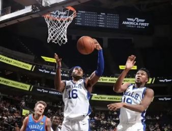 NBA夏联-76人轻取雷霆 康西尔29+8末节19分4分钟连砍17分
