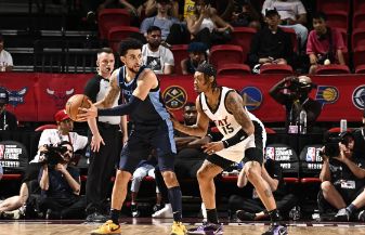 NBA夏联-拉松金球绝杀 拉拉维亚32+6 热火加时120-118绝杀灰熊夺魁