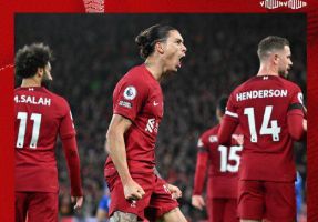 英超-莱斯特铁卫乌龙双响 利物浦2-1莱斯特城4连胜差曼联1分
