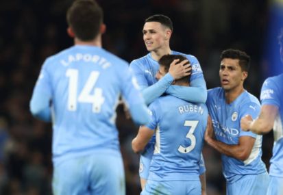 英超-马赫雷斯传射福登B席破门 曼城3-0重返榜首