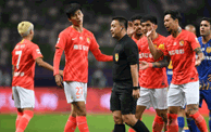 中超-恒大0-0闷平苏宁 郑智造点被取消费南多进球无效