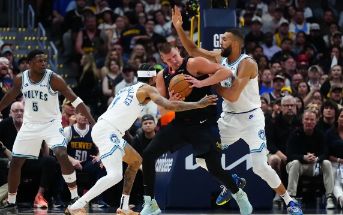 NBA季后赛-华子绝境苏醒约基奇34+19+7 森林狼20分逆转淘汰掘金