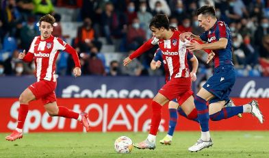 西甲-格子破门苏神洛迪送点 马竞2-2遭莱万特绝平