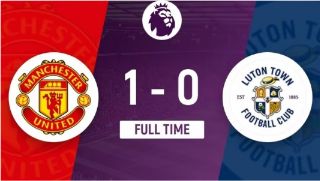 英超-曼联1-0小胜卢顿 首发三前锋失良机林德洛夫一锤定音