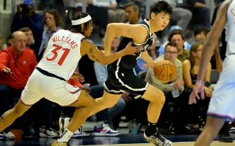 NBA-哈登14分6失误 崔永熙2中0拿1分2板 快船115-106力克篮网